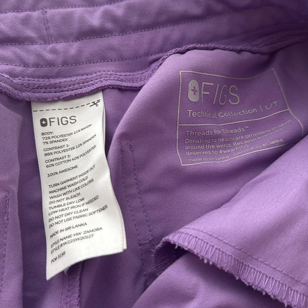 Purple Figs Zamora Scrub Jogger - Picture 4 of 4
